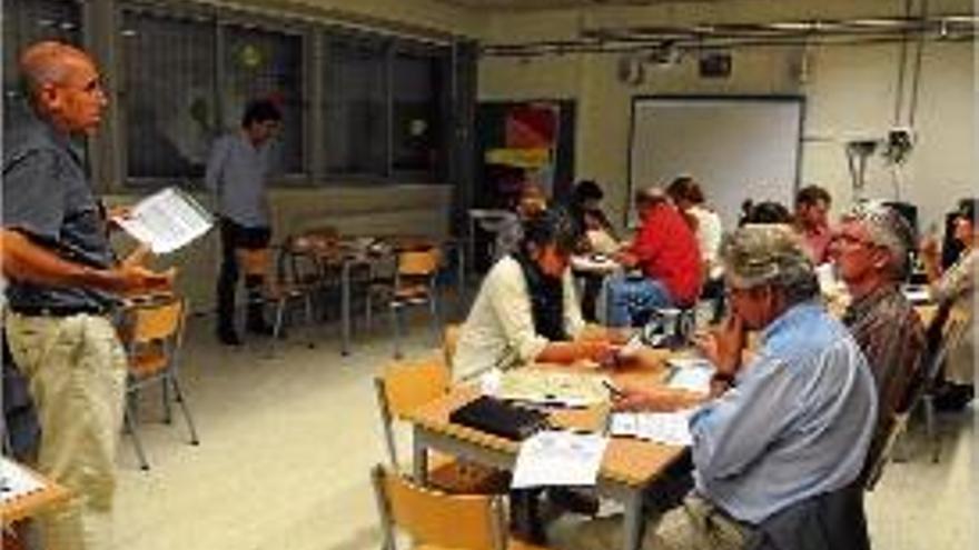 Un dels tallers de participació ciutadana que es van fer al 2014.