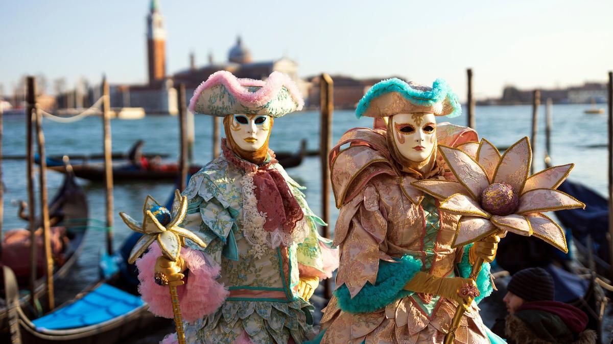 Mascaras de Carnaval en Venecia