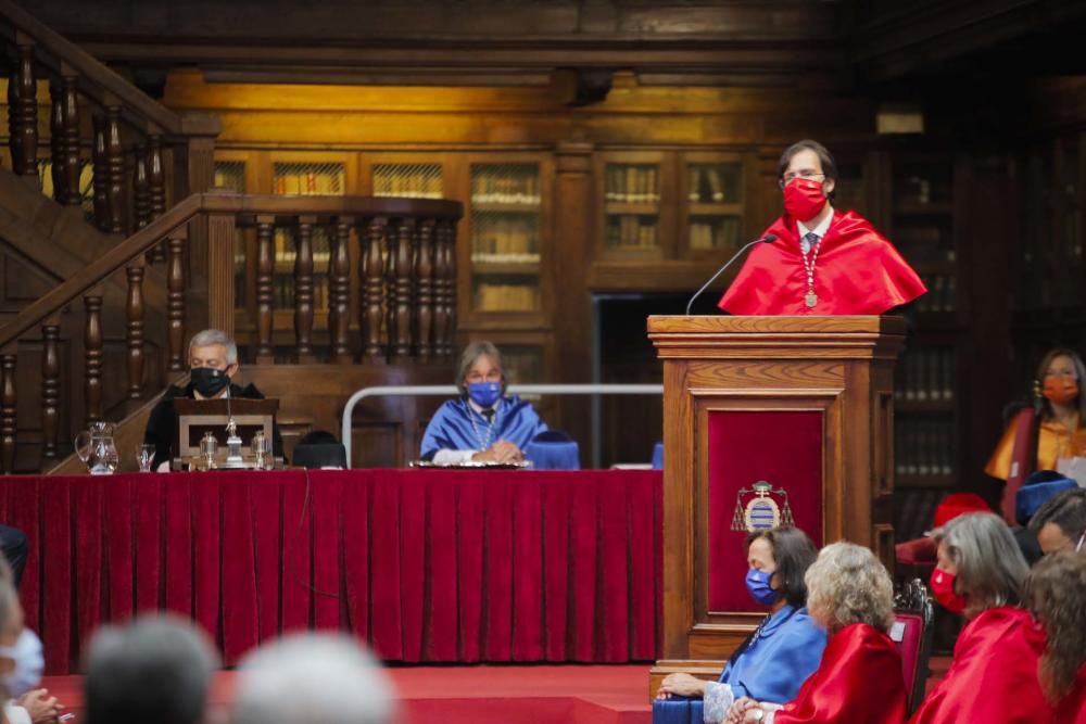 Acto de inauguración del nuevo curso académico en la Universidad de Oviedo