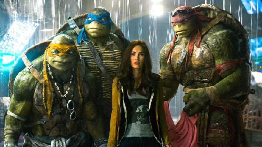 Megan Fox, junto con las Tortugas Ninja, uno de los estrenos acordados.