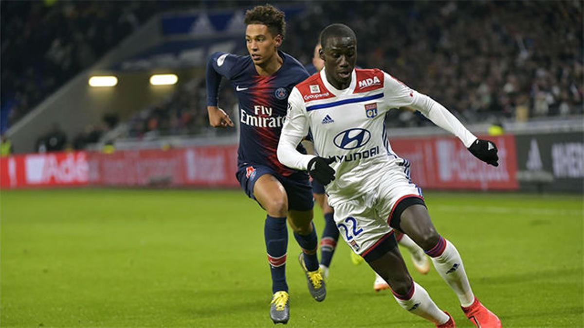 Los dos goles de Mendy con el Olympique de Lyon esta temporada