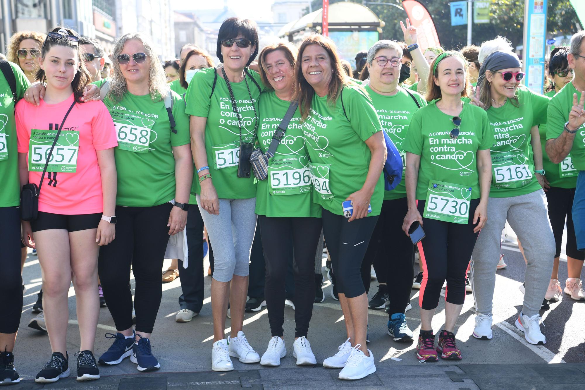 La Carrera contra el Cáncer tiñe de verde la ciudad