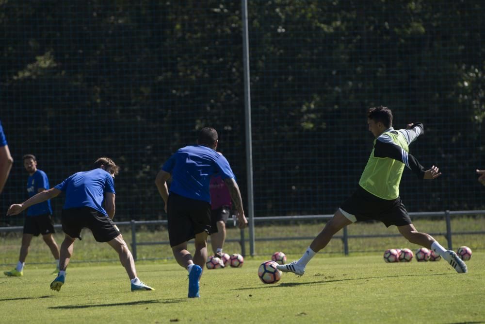 Entrenamiento del Real Oviedo