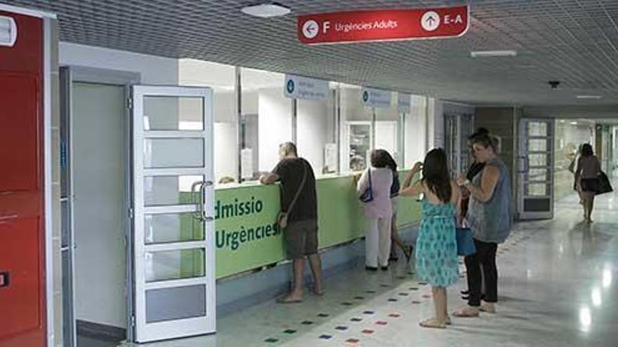Die Notaufnahme im Krankenhaus Son Espases in Palma de Mallorca.