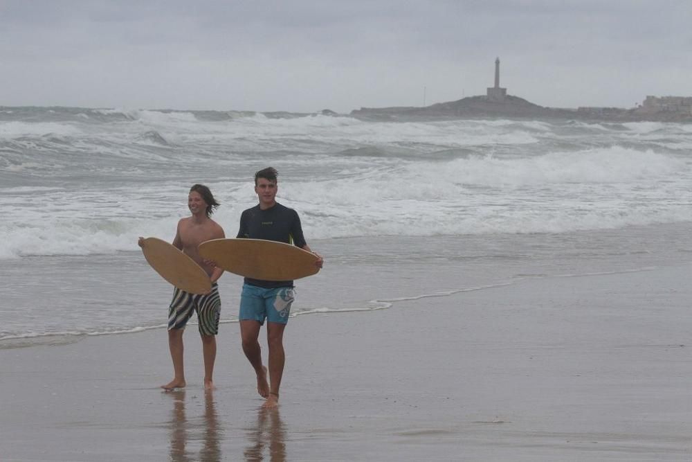 Temporal en Cabo de Palos y La Manga