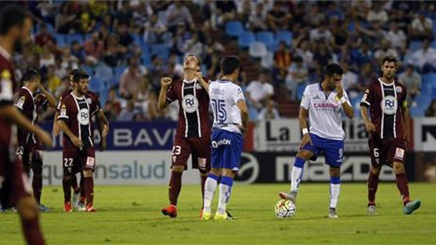 El comienzo de Liga del Zaragoza, como el de Ángel