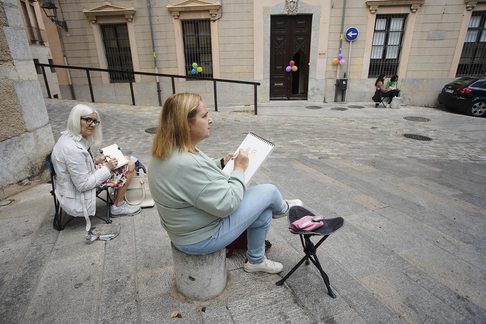 Desena jornada d’Urban Sketchers a Girona