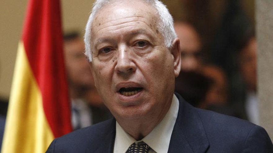 El ministro de Exteriores en funciones, José Manuel García-Margallo.