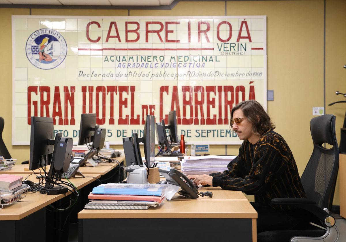 Pablo Lesuit, en la redacción de FARO.