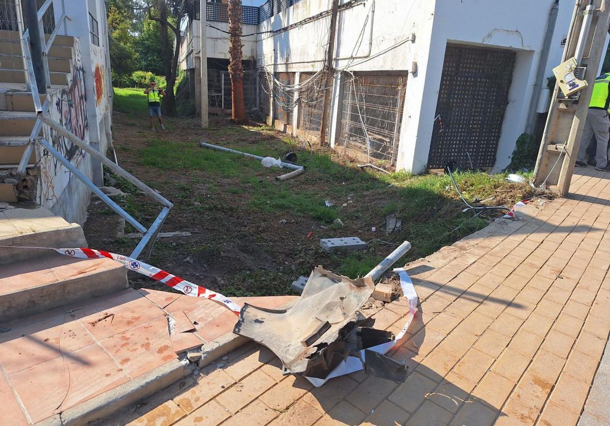 El punto exacto en el que se produjo la tragedia. | D.V.