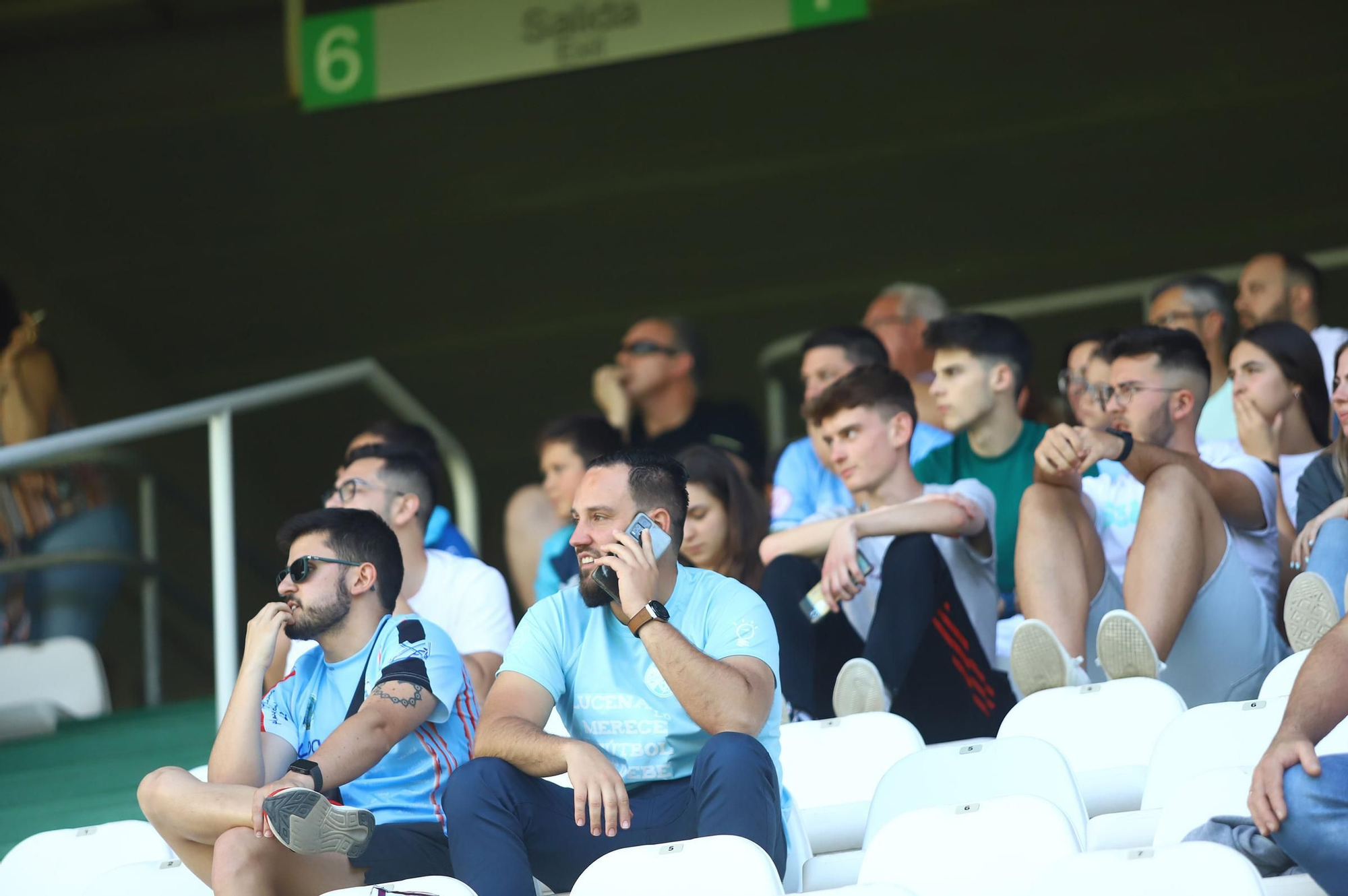 El derbi de play off entre el Córdoba B y el Ciudad de Lucena, en  imágenes