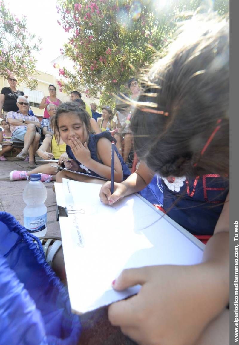 Visita residencia tercera edad y concurso de dibujo