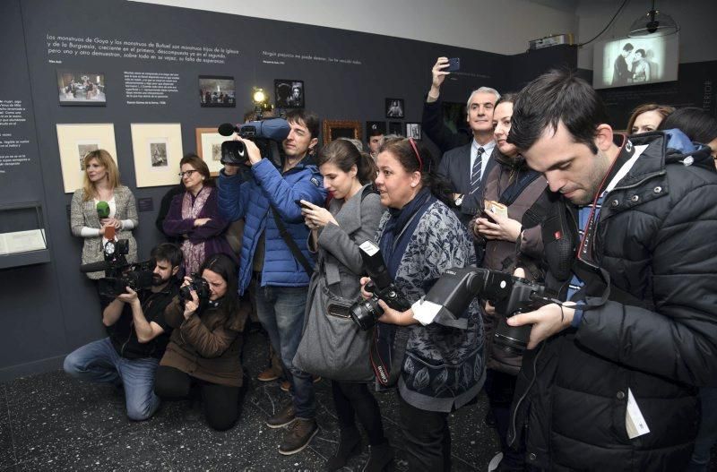 Presentación del primer autorretrato de Goya en su exposición con Buñuel en Madrid