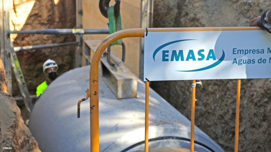 Emasa suspende el suministro de agua a la urbanización Valseca