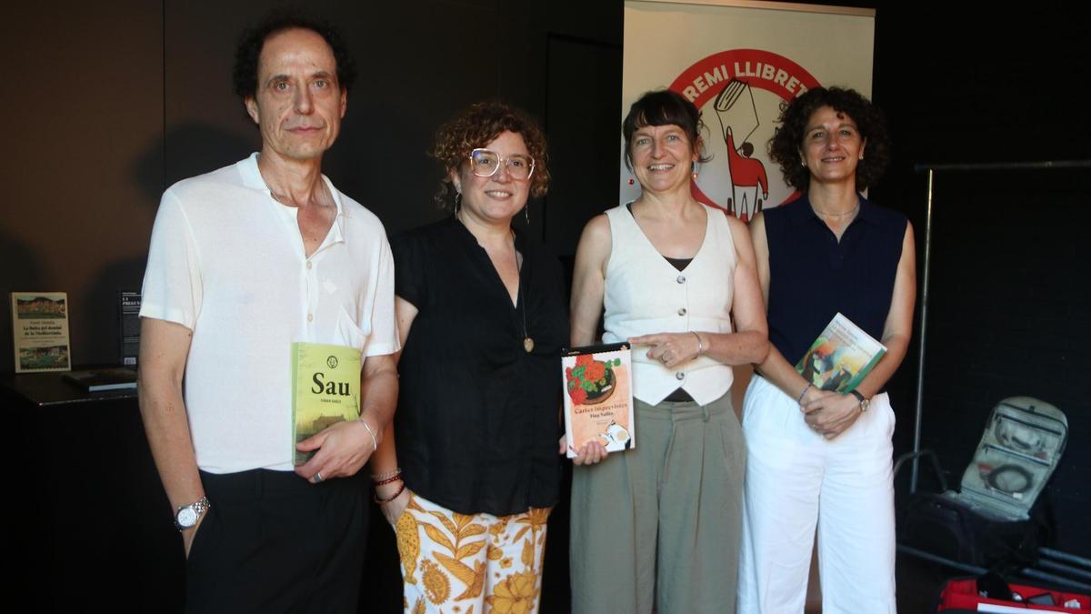 Diversos dels guanyadors del Premi Llibreter en diferents categories