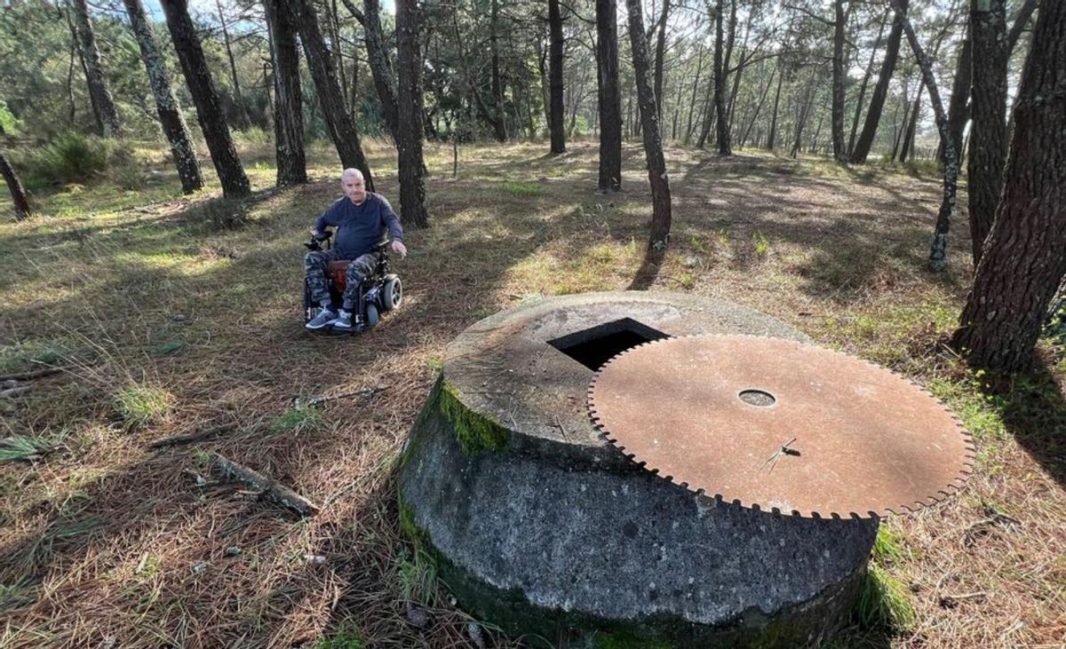 Pasarela de Liméns que se va a sustituir. |  Santos Álvarez