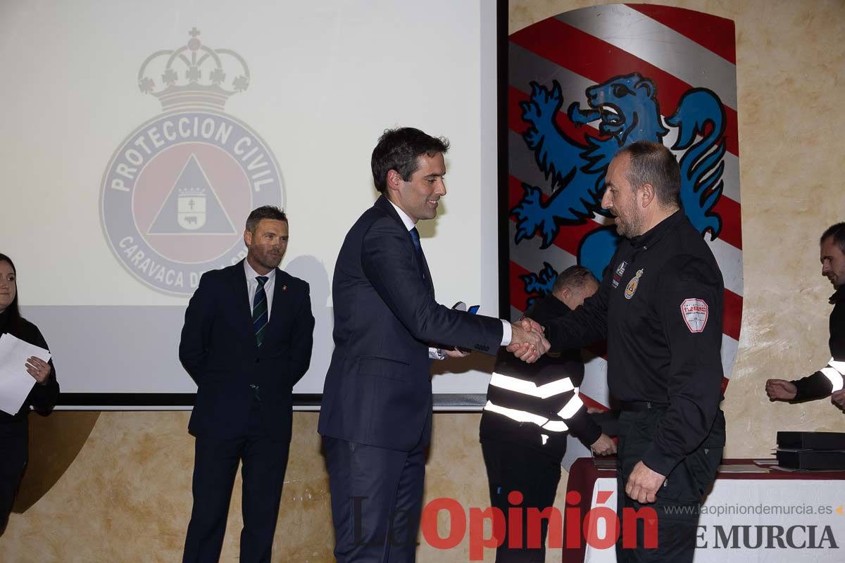 Gala de Protección Civil en Caravaca