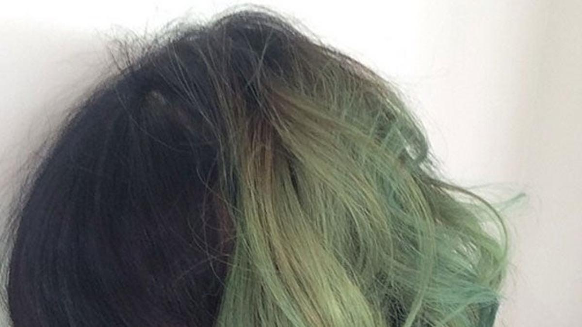 Katy Perry se tiñe el pelo de verde - Cuore