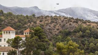 Extinguido el incendio de la Vall d'Ebo, dos semanas después de originarse