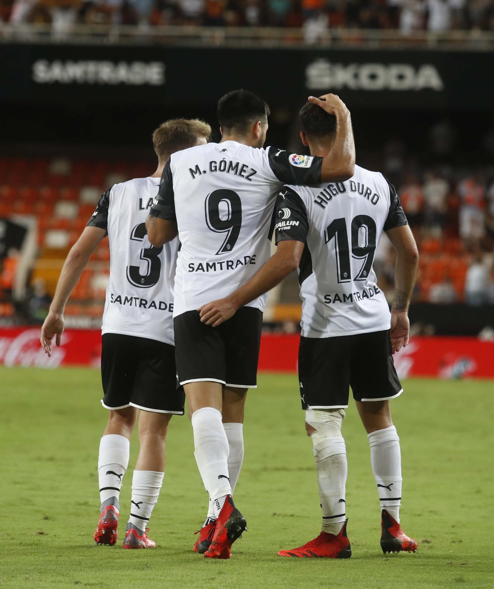 Las imágenes del partido entre el Valencia CF y el Real Madrid