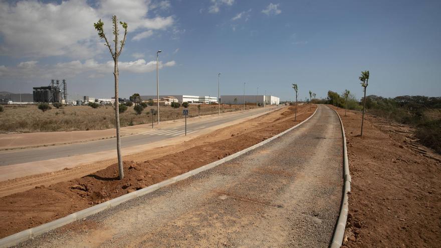 El ajardinamiento de Parc Sagunt estará listo antes de final de año