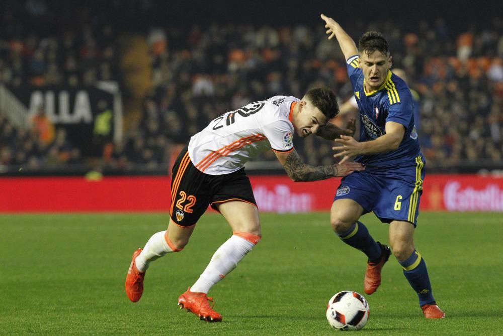 Las mejores imágenes del Valencia - Celta de Copa