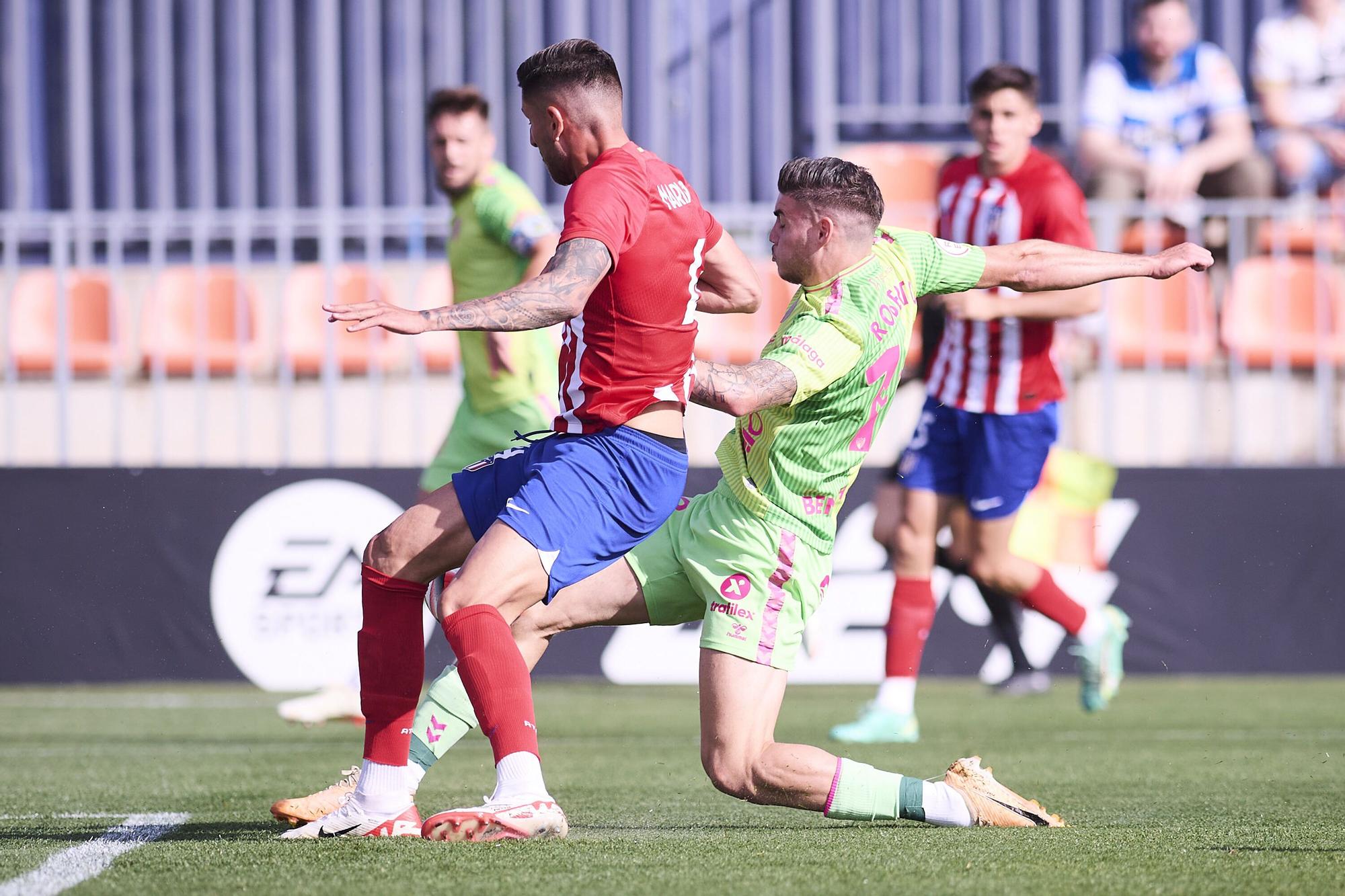 Primera RFEF | Atlético de Madrid B - Málaga CF, en imágenes