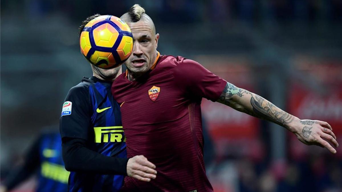 Nainggolan brilló ante el Inter