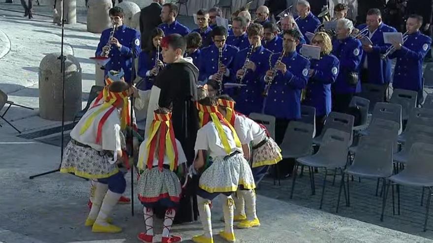 Los Moretons de Manacor reciben la bendición del Papa Francisco