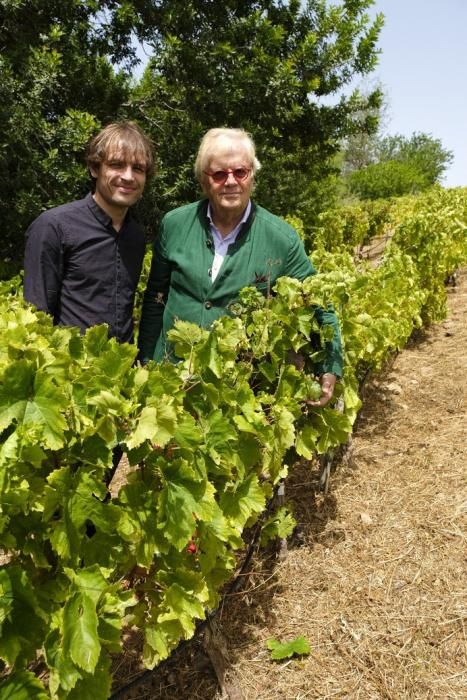 Justus Frankz, en su finca de Monte León