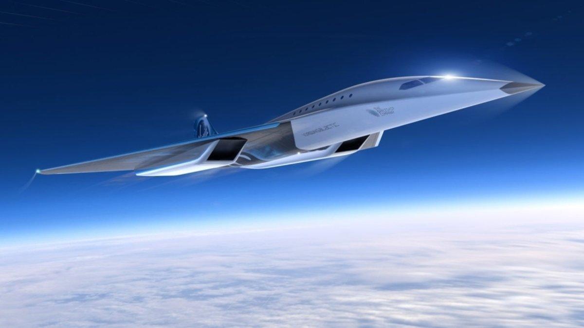 El futurista avión de Virgin Galactic