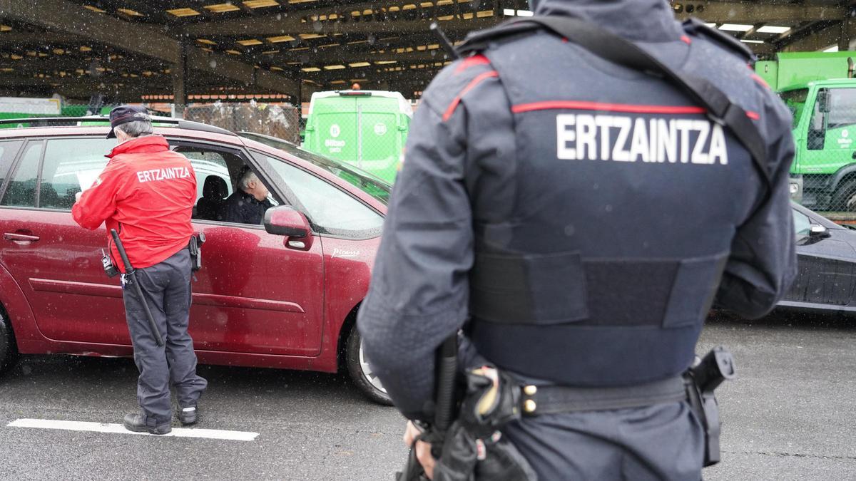 Agents de l&#039;Ertzaintza, en una foto d&#039;arxiu