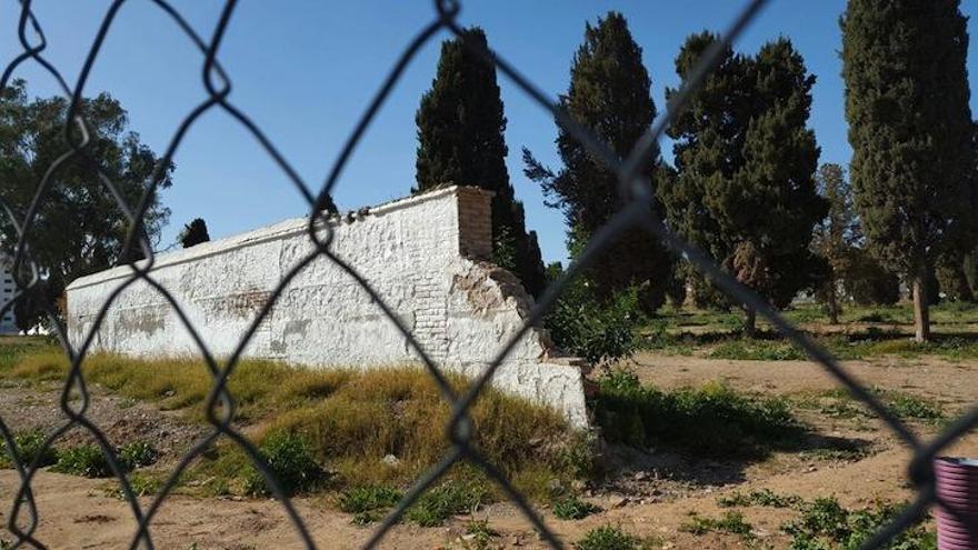 Los terrenos del antiguo cementerio de San Rafael.