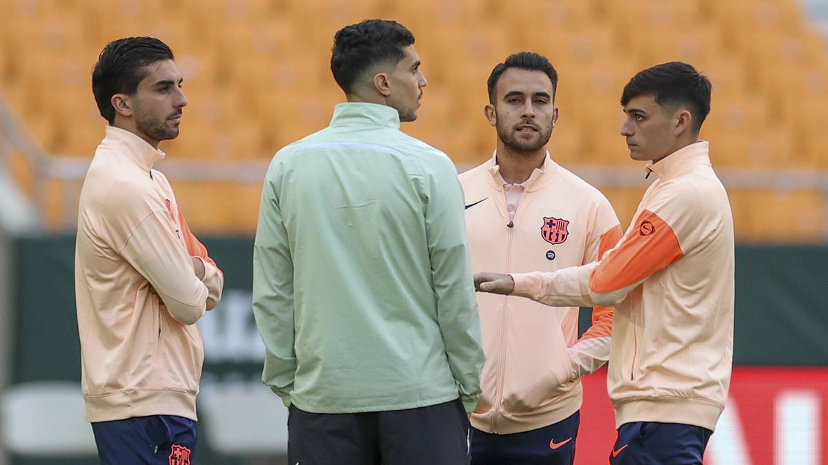 El reencuentro de Marc Bartra con sus excompañeros culers