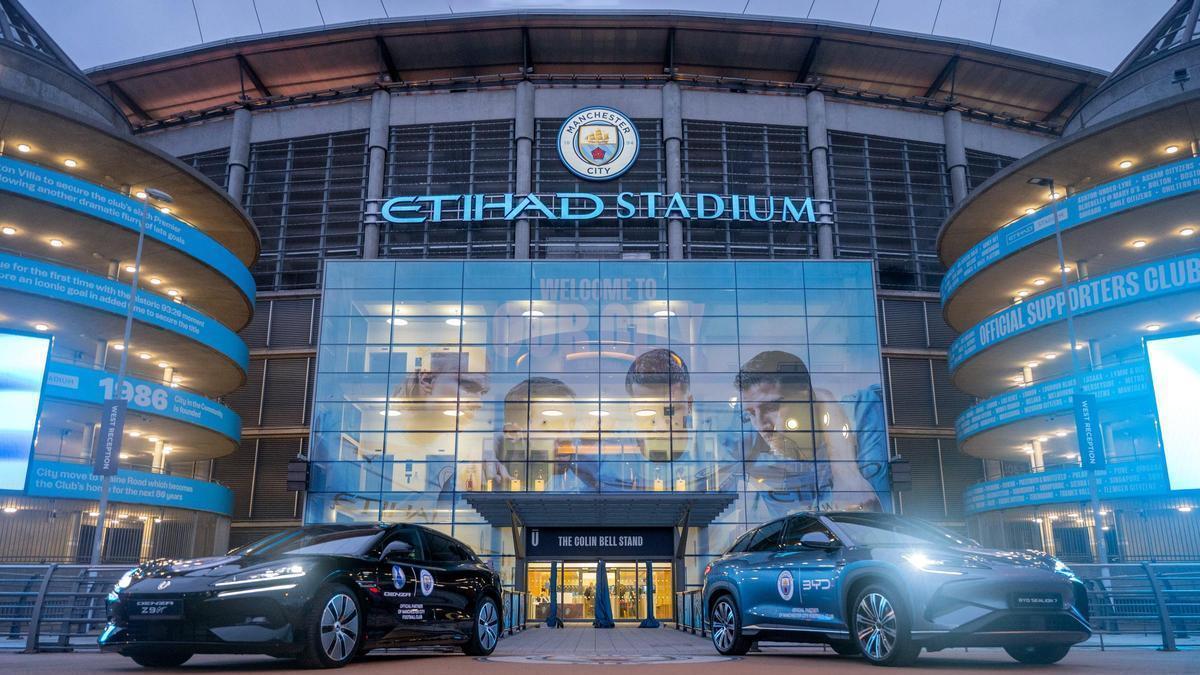 BYD se apunta un tanto convirtiéndose en socio oficial del Manchester City