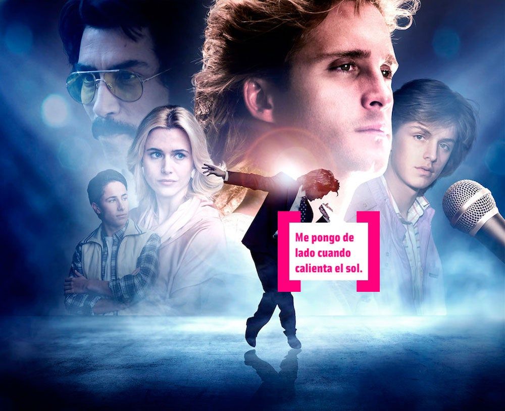 Cartel promocional de 'Luis Miguel, la serie'