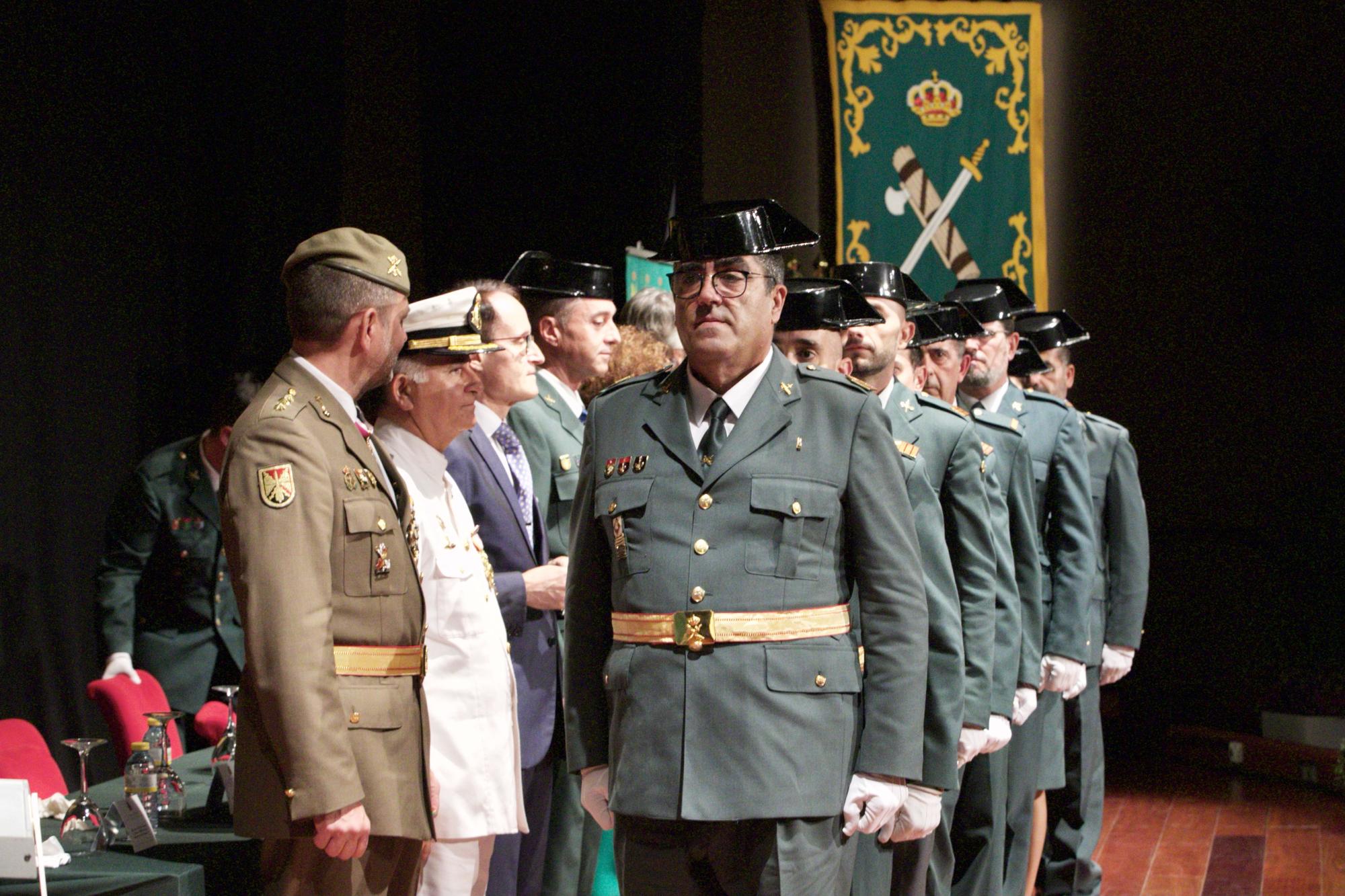 Las imágenes de la celebración del 179º aniversario de la Guardia Civil en la Región