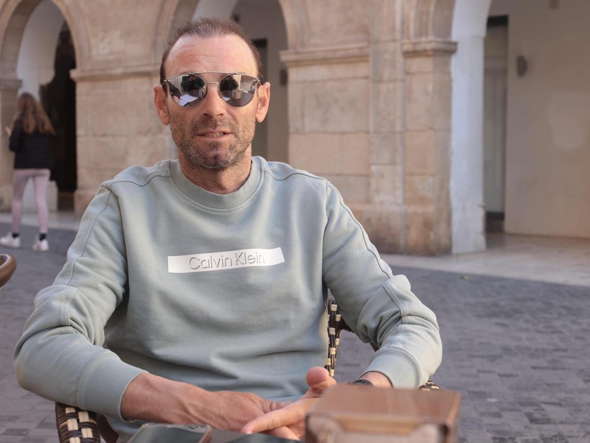 Alejandro Valverde, durante una entrevista con La Opinión