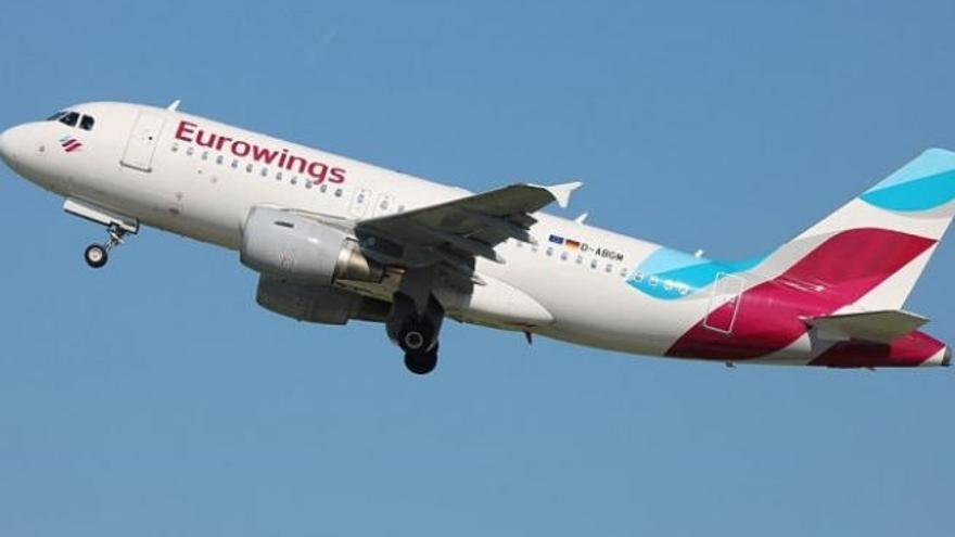 Eurowings estrena vuelo directo entre La Palma y Düsseldorf este verano
