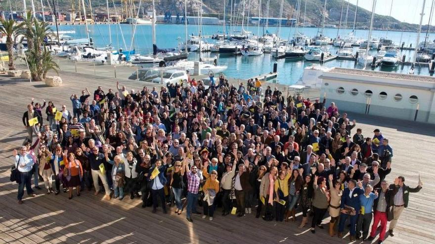 Reunión de colectivos culturales.