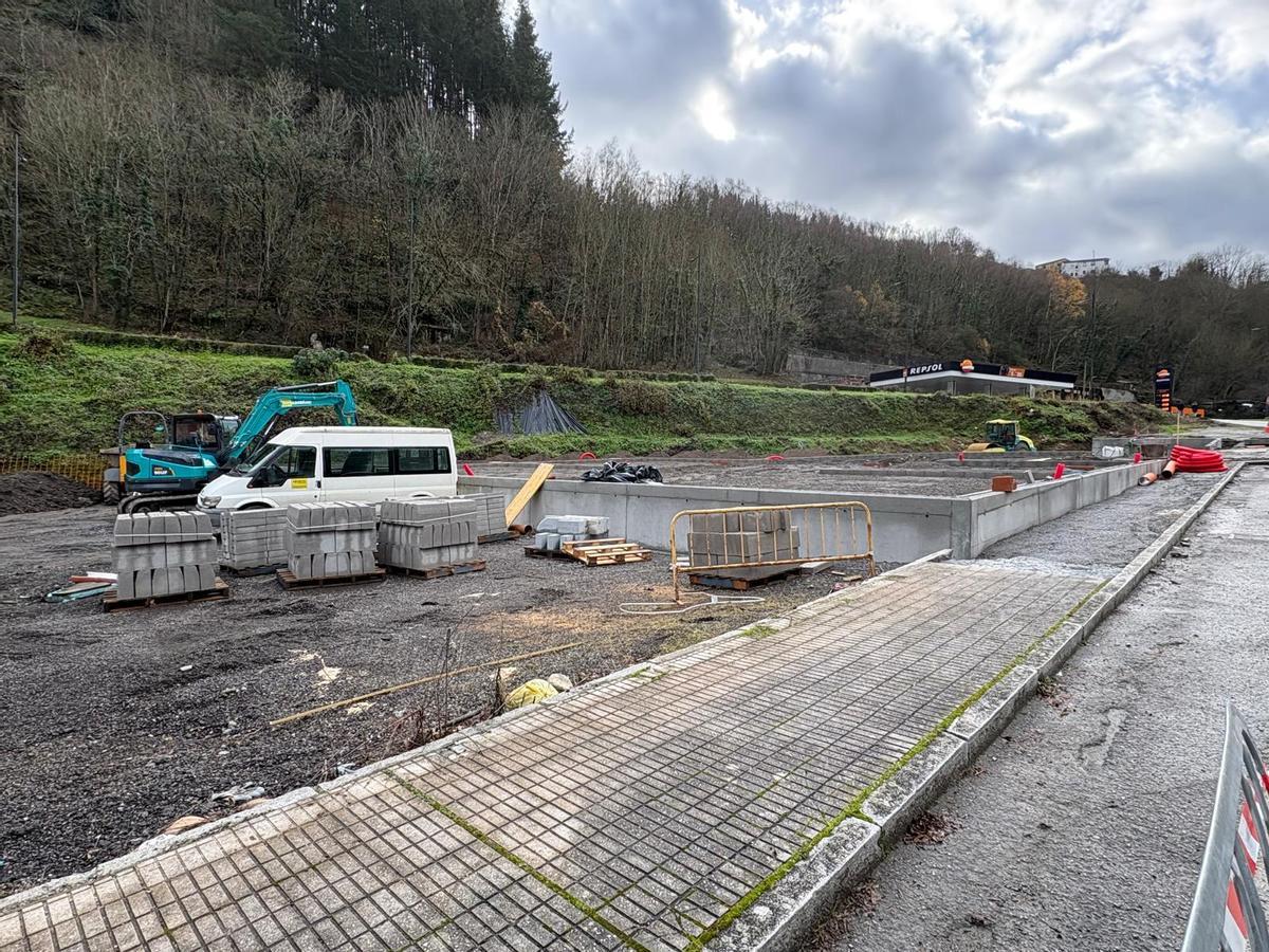 Imagen de las obras tomada este fin de semana.