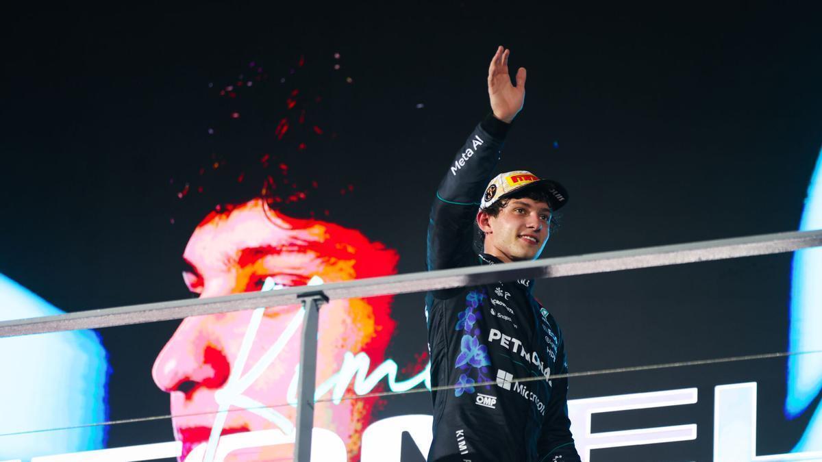La juventud de Antonelli ante la veteranía de Hamilton y Rusell