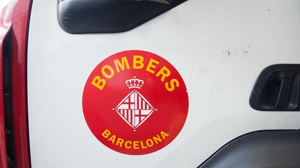 Un vehículo de los Bomberos de Barcelona.