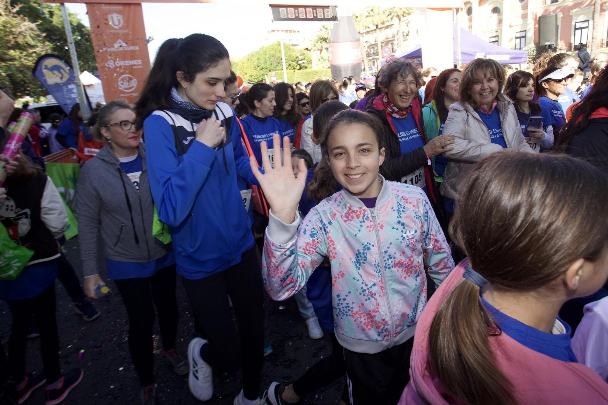 Las imágenes de la salida de la Carrera de la Mujer de Murcia 2024