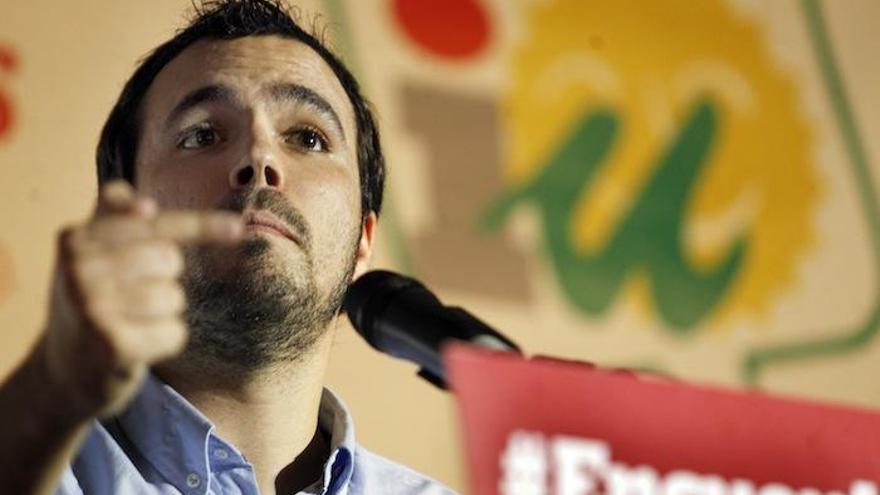 Alberto Garzón aspira a liderar Ahora en Común.