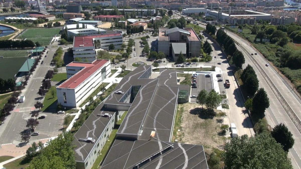 Vista general del campus