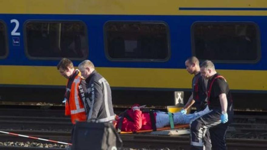 Grave choque de trenes en Amsterdam