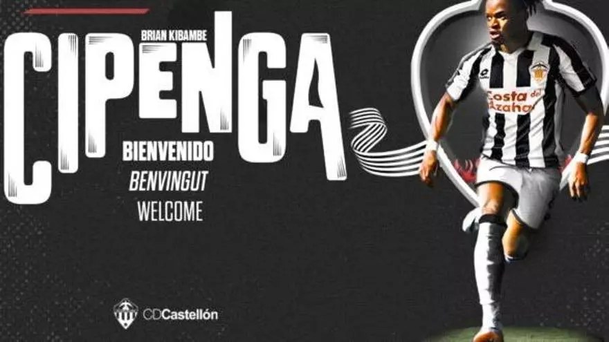 Brian Cipenga nuevo jugador del CD Castellón