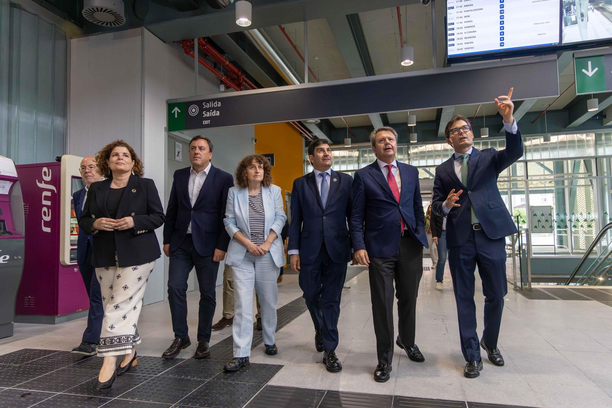 Inauguración de la Intermodal de Santiago
