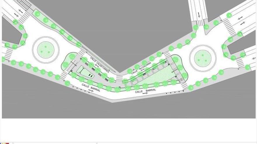 La reforma de Barrial incluye dos rotondas